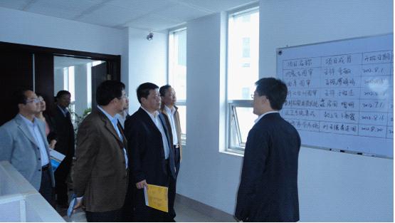 市人大常委副主任郑建民到公司视察指导