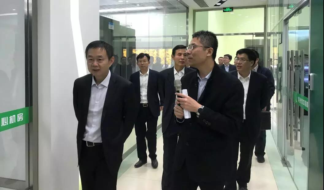 寿光市委常委、市政府党组副书记乔日升实地考察寿光大数据统筹工作