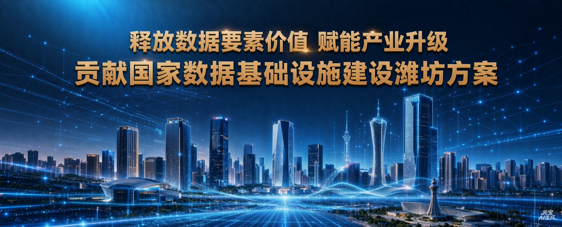释放数据要素价值 赋能产业升级 贡献国家数据基础设施建设潍坊方案